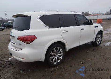 2013 Infiniti Qx56 from USA, damaged, VIN JN8AZ2NE8D9040438